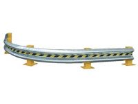 Industrial Curved Guard Rail