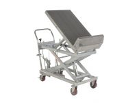 Lift and Tilt Cart Mostly Stainless Steel