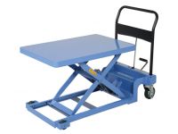 Low Scissor Lift Cart for easy access