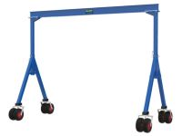 Steel A Frame Hoist with Pneumatic Casters