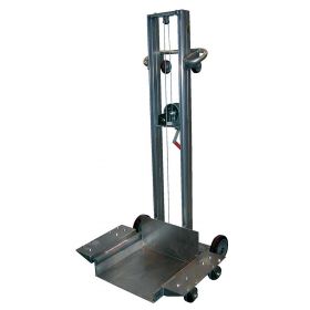 Dolly with Lift - Low Profile Lite Loads Lifts - BLLPW series