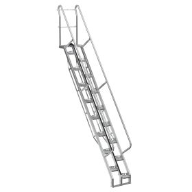 Galvanized Alternate Stairs - BATS series