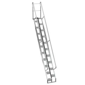 Galvanized Alternate Stairs - BATS series
