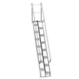 Galvanized Alternate Stairs - BATS series