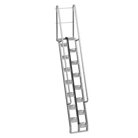 Galvanized Alternate Stairs - BATS series