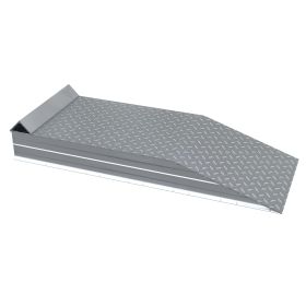 Aluminum Wheel Risers with Roll Off Stop - BATWR-ROG series