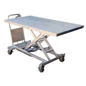 Stainless Portable Lift - Mobile Stainless Cart - BCART-PSS Series