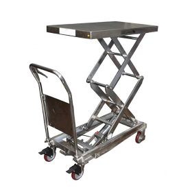 Stainless Portable Lift - Mobile Stainless Cart - BCART-PSS Series