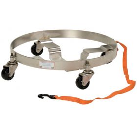 Stainless Steel Drum Dolly - BDRUM-QUAD series