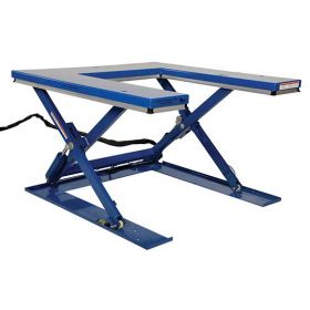 Stationary Scissor Lift Adjustable U Table - BEHU series