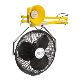 Loading Dock Light with Fan - BFSNDL series by Beacon Industries