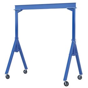 Fixed Height Steel Gantry Crane with V Groove Casters - BFHS-VG Series