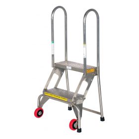 Stainless Steel Rolling Ladder - BFLAD series