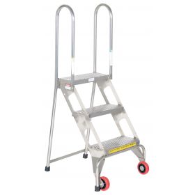 Stainless Steel Rolling Ladder - BFLAD series
