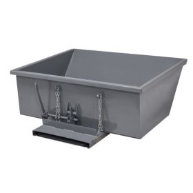 Low Profile Self Dumping Forklift Hopper - BLPDH Series
