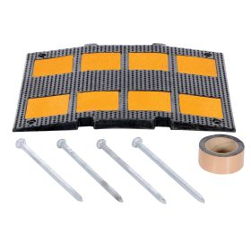 Rubber Speed Bumps - Speed Humps - BRSH series