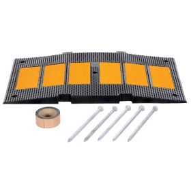 Rubber Speed Bumps - Speed Humps - BRSH series