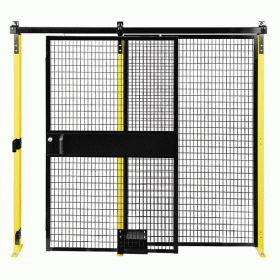 Machine Guard Fencing - Woven Wire Mesh Panels - BSAF series