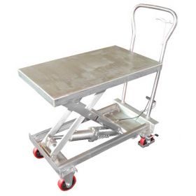 Stainless Lift Cart - Portable Stainless Cart - BSSC Series