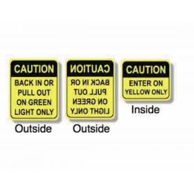Dock Safety Sign - Loading Dock Signs - DWS series