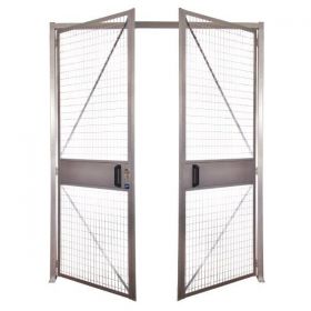 Wire Mesh Door - Wire Partitions & Security Cages - BHP series