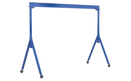 Adjustable Steel Gantry Crane with V Groove Casters - BAHS-VG Series