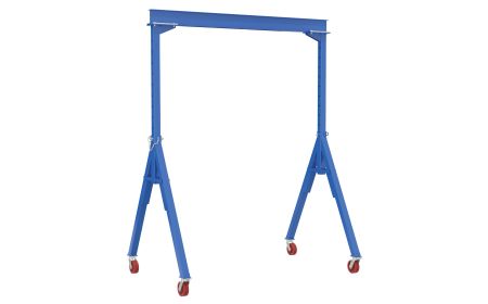 Adjustable Steel Gantry Crane with V Groove Casters - BAHS-VG Series