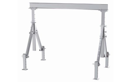 Ajustable Aluminum Gantry Crane with Leveling Legs - BAHA-ALO Series by Beacon Industries
