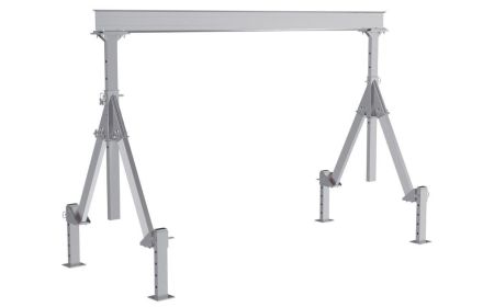 Ajustable Aluminum Gantry Crane with Leveling Legs - BAHA-ALO Series by Beacon Industries