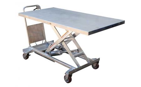 Stainless Portable Lift - Mobile Stainless Cart - BCART-PSS Series