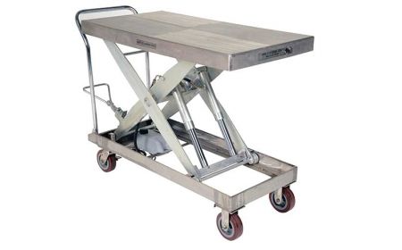 Stainless Portable Lift - Mobile Stainless Cart - BCART-PSS Series