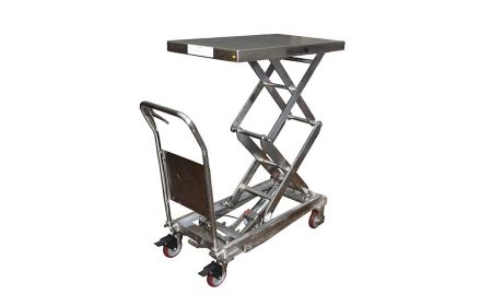 Stainless Portable Lift - Mobile Stainless Cart - BCART-PSS Series