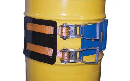 Forklift Drum Dumper - Fork Mounted Barrel Rotator - BDCR series