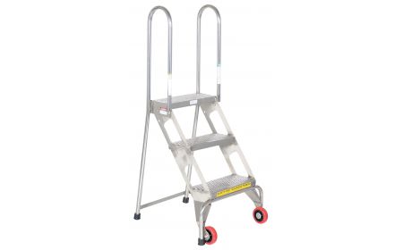 Stainless Steel Rolling Ladder - BFLAD series