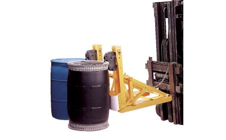 Forklift Barrel Lifter - Fork Mounted Drum Carrier - BFMDL series