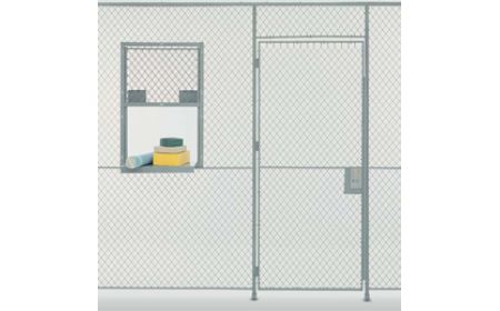 Warehouse Partitions - Wire Partition Rooms - BG series