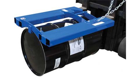 Horizontal Drum Carrier - Forklift Barrel Carrier - BHORIZ series