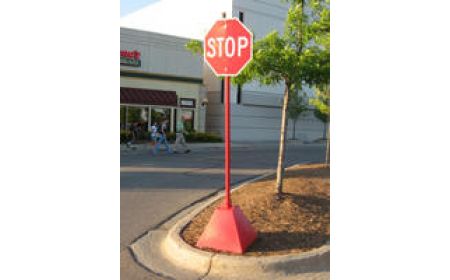 Pyramid Sign Bases - Industrial Sign Base - BPYSB