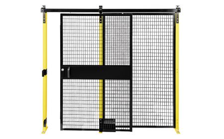 Machine Guard Fencing - Woven Wire Mesh Panels - BSAF series