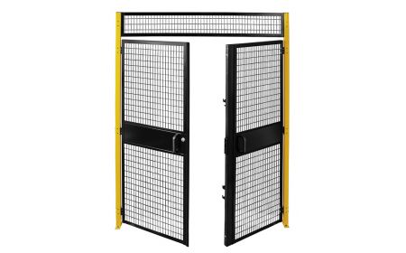 Machine Guard Fencing - Woven Wire Mesh Panels - BSAF series