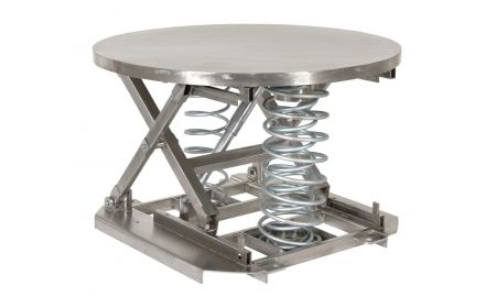 Spring Scissor Lift Mostly Stainless Steel BSST Series
