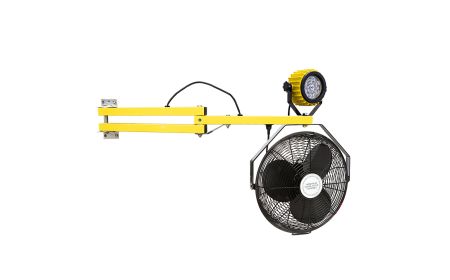 Loading Dock Light with Fan - BFSNDL series by Beacon Industries