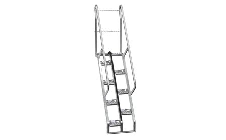 Galvanized Alternate Stairs - BATS series