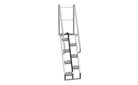 Galvanized Alternate Stairs - BATS series