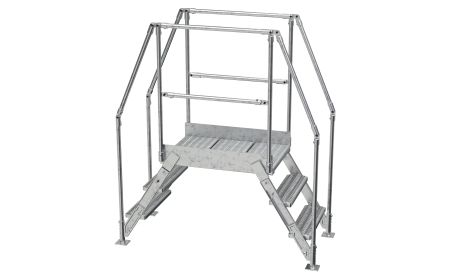 Galvanized Crossover Ladder - BCOL series by Beacon Industries