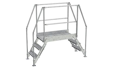 Galvanized Crossover Ladder - BCOL series by Beacon Industries