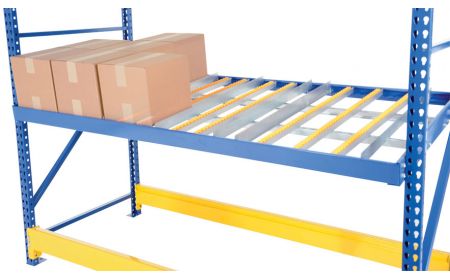  Gravity Flow Shelf for Pallet Rack - BGFL series