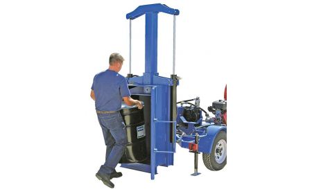 Hydraulic Drum Crusher - Portable Drum Compactor - BHDC series