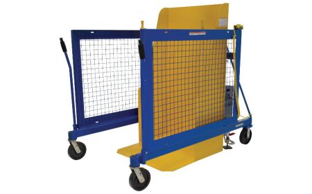Industrial Trash Can Dumper - BTCD-U series by Beacon Industries