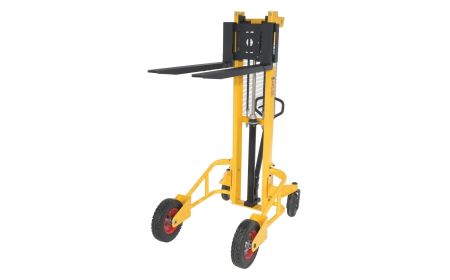 Manual All Terrain Pallet Stacker - BRT-MS and BRT-NMS series by Beacon Industries